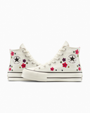 Chuck Taylor All Star Lift Platform Flowers