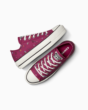 Chuck Taylor All Star Lift Platform Floral Patchwork