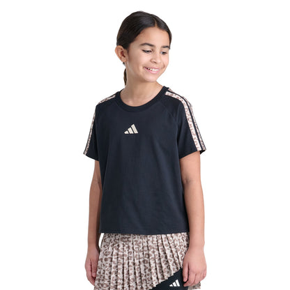 AOP 3-Stripe Raglan Tee - Youth
