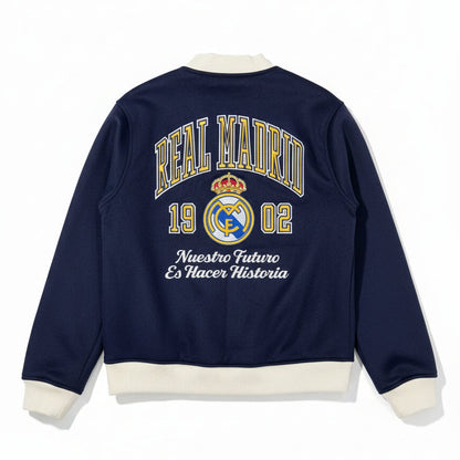 Sport Design Sweden Real Madrid Men's Varsity Wool Jacket