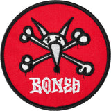 Powell Peralta Vato Rat Patch - 3.5" Red