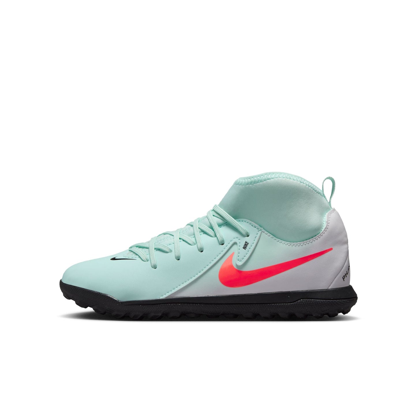 Nike Jr. Phantom Luna 2 Club Little/Big Kids' TF High-Top Soccer Shoes