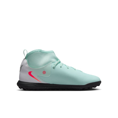 Nike Jr. Phantom Luna 2 Club Little/Big Kids' TF High-Top Soccer Shoes