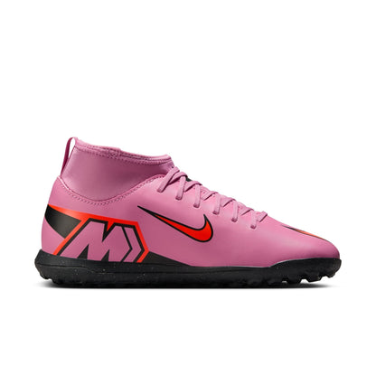 Nike Jr. Mercurial Superfly 10 Club Little/Big Kids' Turf High-Top Soccer Shoes