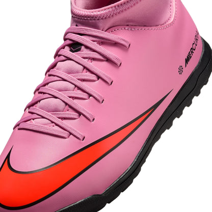 Nike Jr. Mercurial Superfly 10 Club Little/Big Kids' Turf High-Top Soccer Shoes