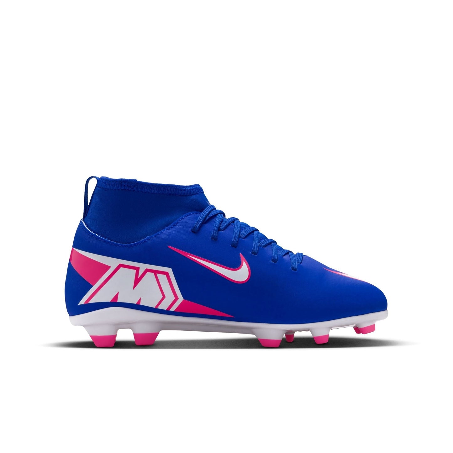 Nike Jr. Mercurial Superfly 10 Club Little/Big Kids' Multi-Ground High-Top Soccer Cleats