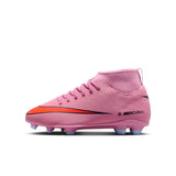 Nike Jr. Mercurial Superfly 10 Club Little/Big Kids' Multi-Ground High-Top Soccer Cleats