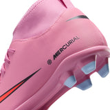 Nike Jr. Mercurial Superfly 10 Club Little/Big Kids' Multi-Ground High-Top Soccer Cleats