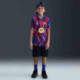 Nike FC Barcelona 2025/26 Stadium Fourth Big Kids' Dri-FIT Soccer Replica Jersey