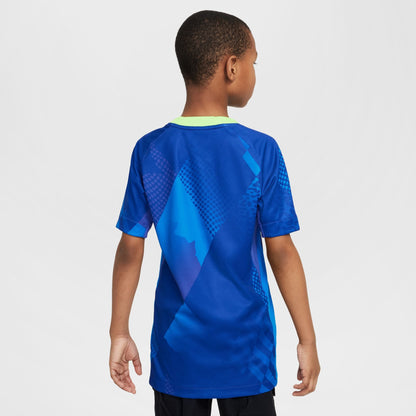 Nike Brazil 2025 Stadium Away (Women's Team) Big Kids' Dri-FIT Soccer Replica Jersey