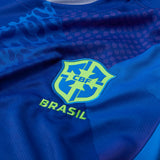 Nike Brazil 2025 Stadium Away (Women's Team) Big Kids' Dri-FIT Soccer Replica Jersey