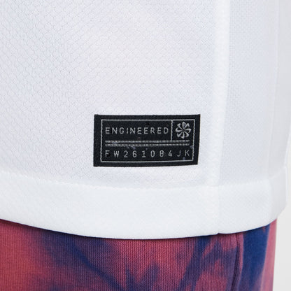 Nike England 2025 Stadium Home (Women's Team) Big Kids' Dri-FIT Soccer Replica Jersey