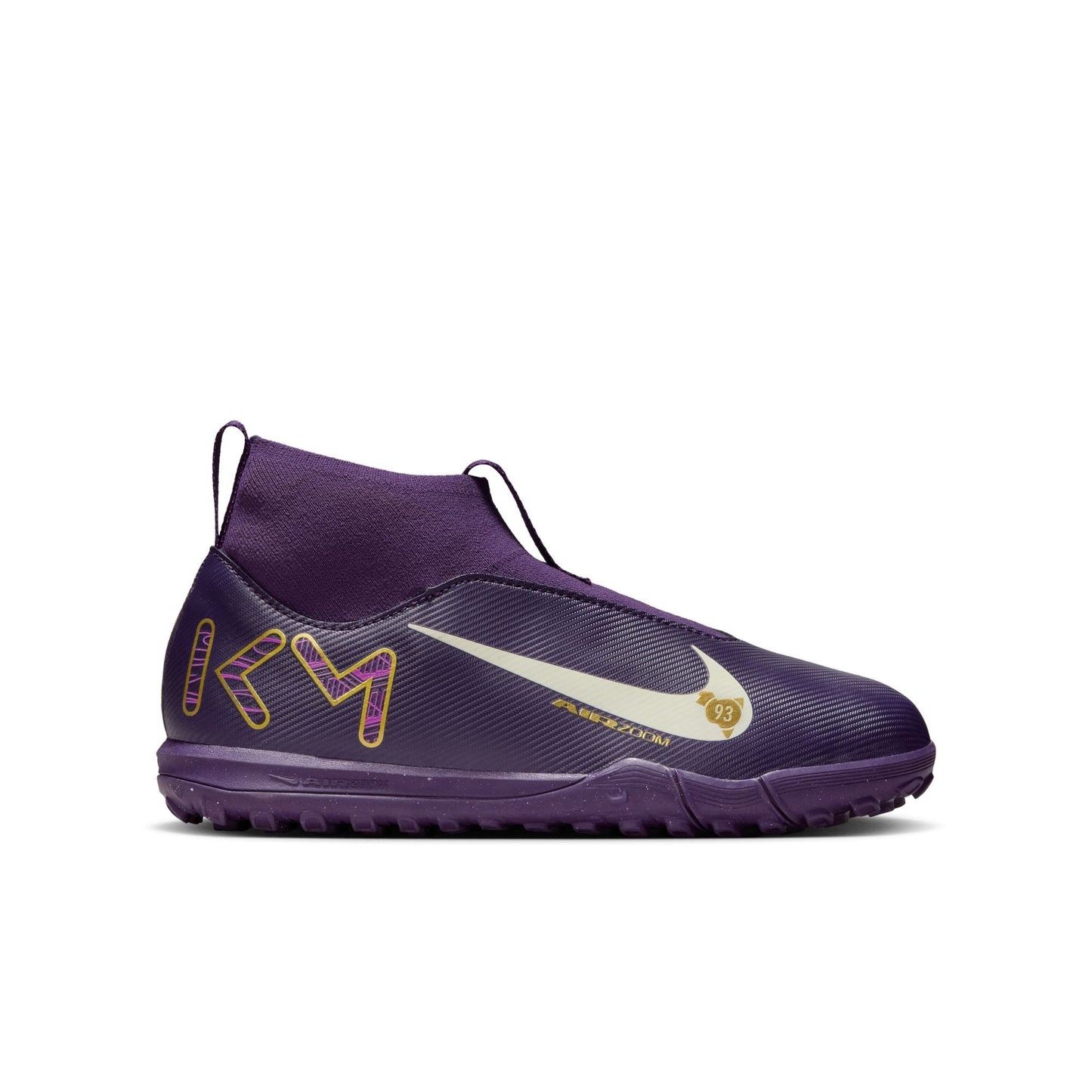 Nike Jr. Mercurial Superfly 10 Academy "Kylian Mbappé" Big Kids' TF High-Top Soccer Shoes