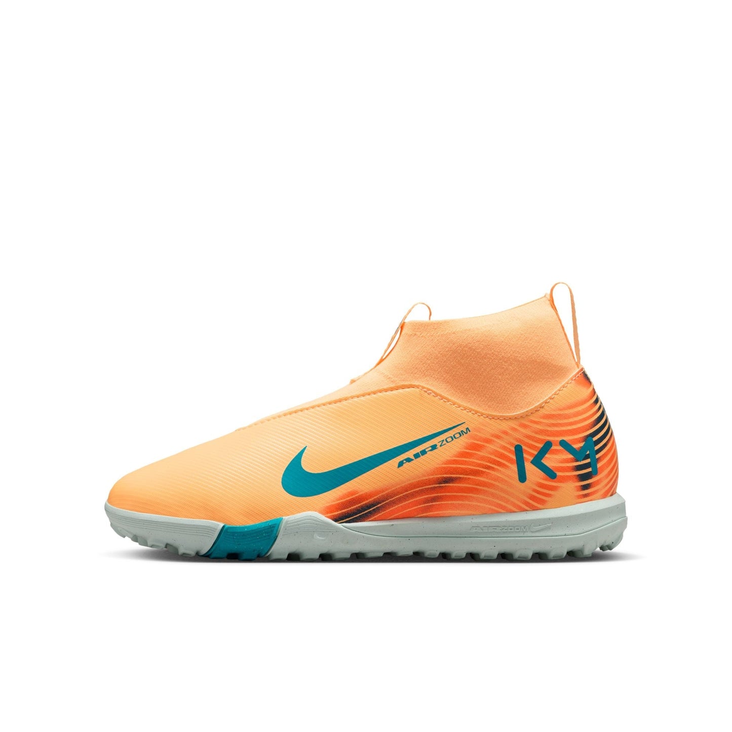 Nike Jr. Mercurial Superfly 10 Academy "Kylian Mbappé" Big Kids' Turf High-Top Soccer Shoes