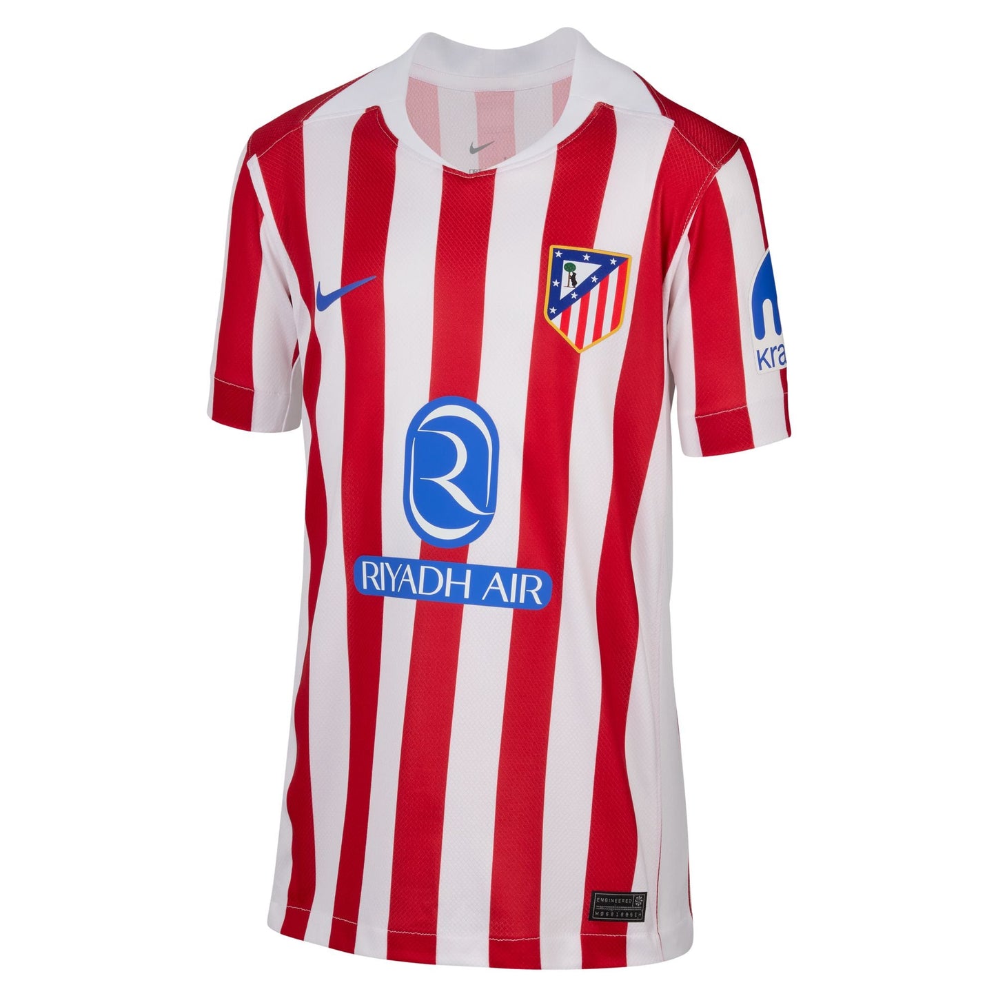 Nike Atlético Madrid 2025/26 Stadium Home Big Kids' Dri-FIT Soccer Replica Jersey