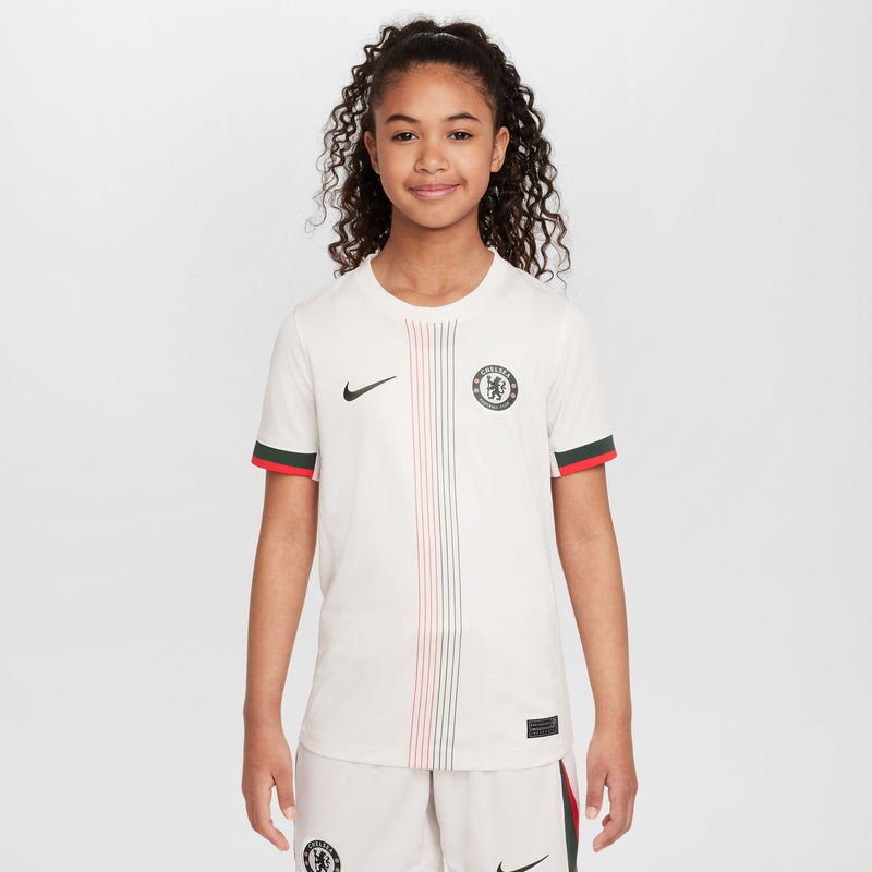 Nike Chelsea FC 2025/26 Stadium Away Big Kids' Dri-FIT Soccer Replica Jersey