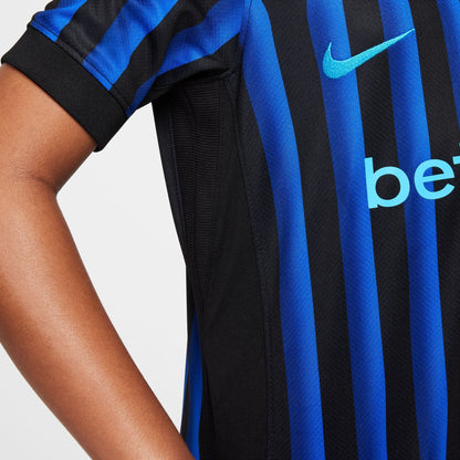 Nike Inter Milan 2025/26 Stadium Home Big Kids' Dri-FIT Soccer Replica Jersey