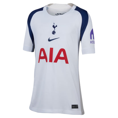 Nike Tottenham Hotspur 2025/26 Stadium Home Big Kids' Dri-FIT Soccer Replica Jersey