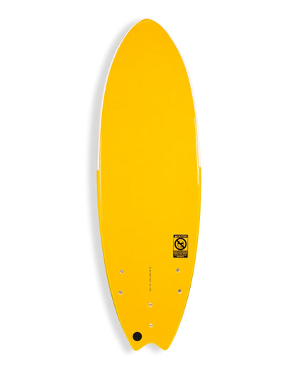Sprout Softboard 5'4 - White/Yellow