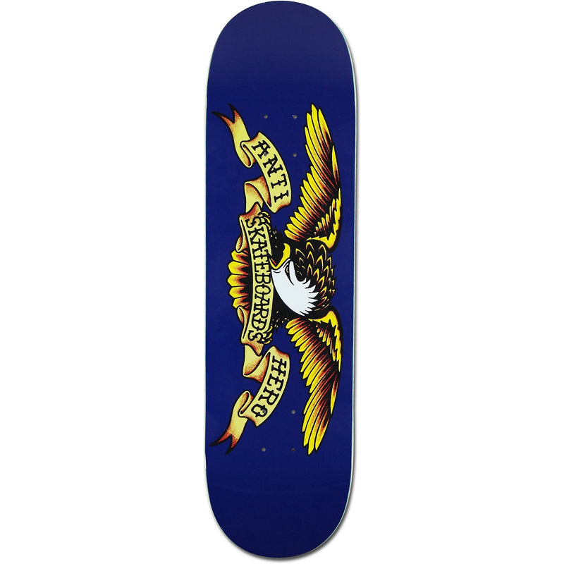 Anti-Hero Classic Eagle Skateboard Deck - 8.5" Navy