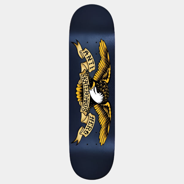 Anti Hero Easy Rider Classic Eagle Deck 8.5" Navy Glitter