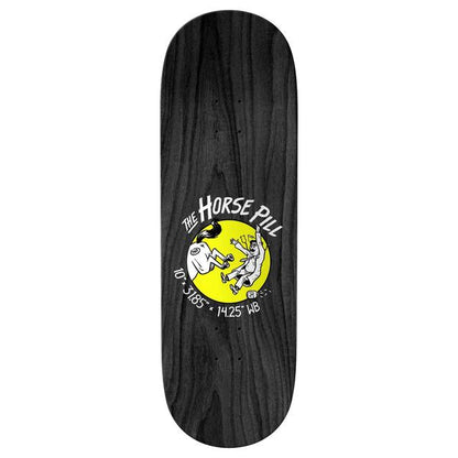 Anti Hero Skateboards Horse Pill Team Shaped Deck 10"