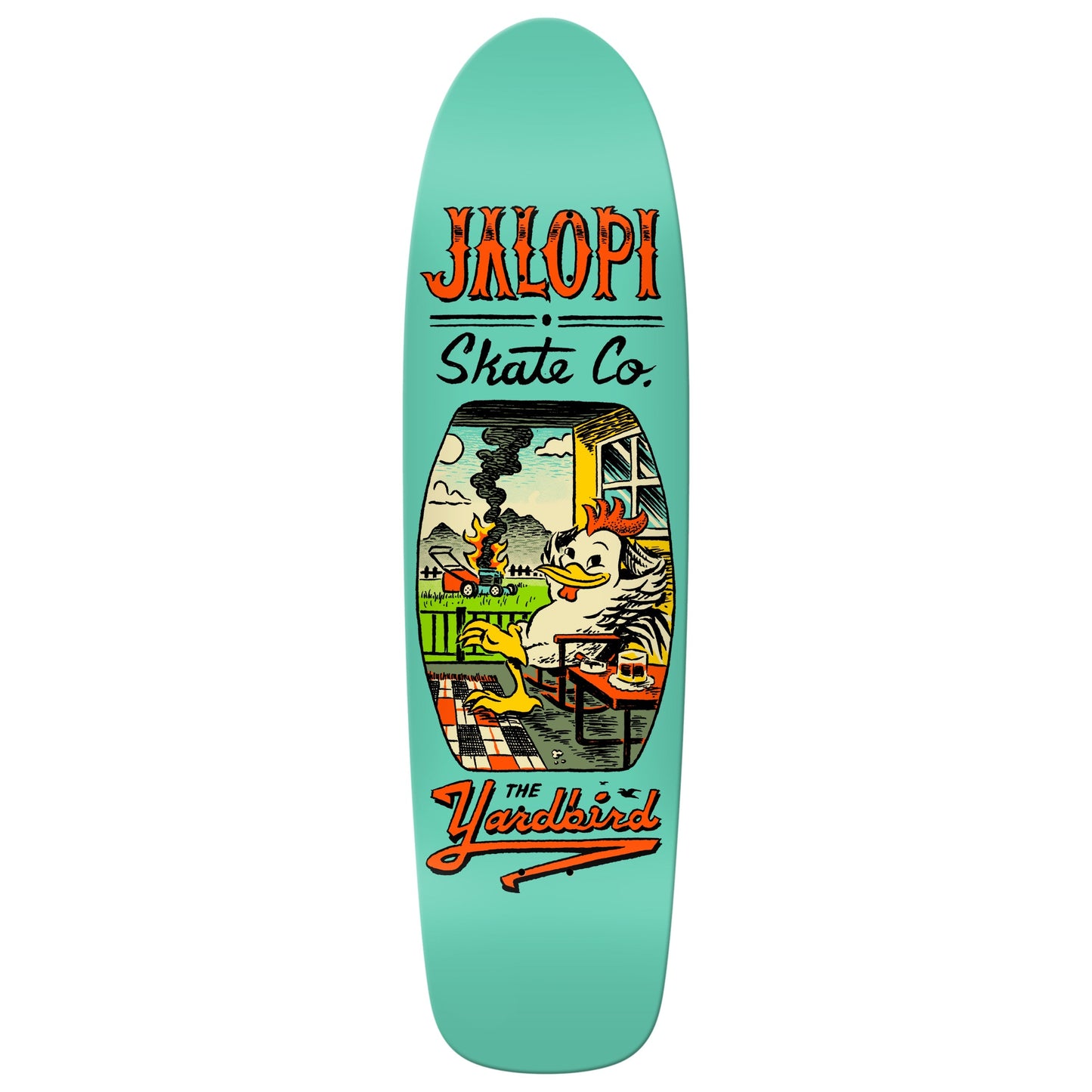 Anti Hero Skateboard Deck Jalopi Yardbird 9.81" x 36"