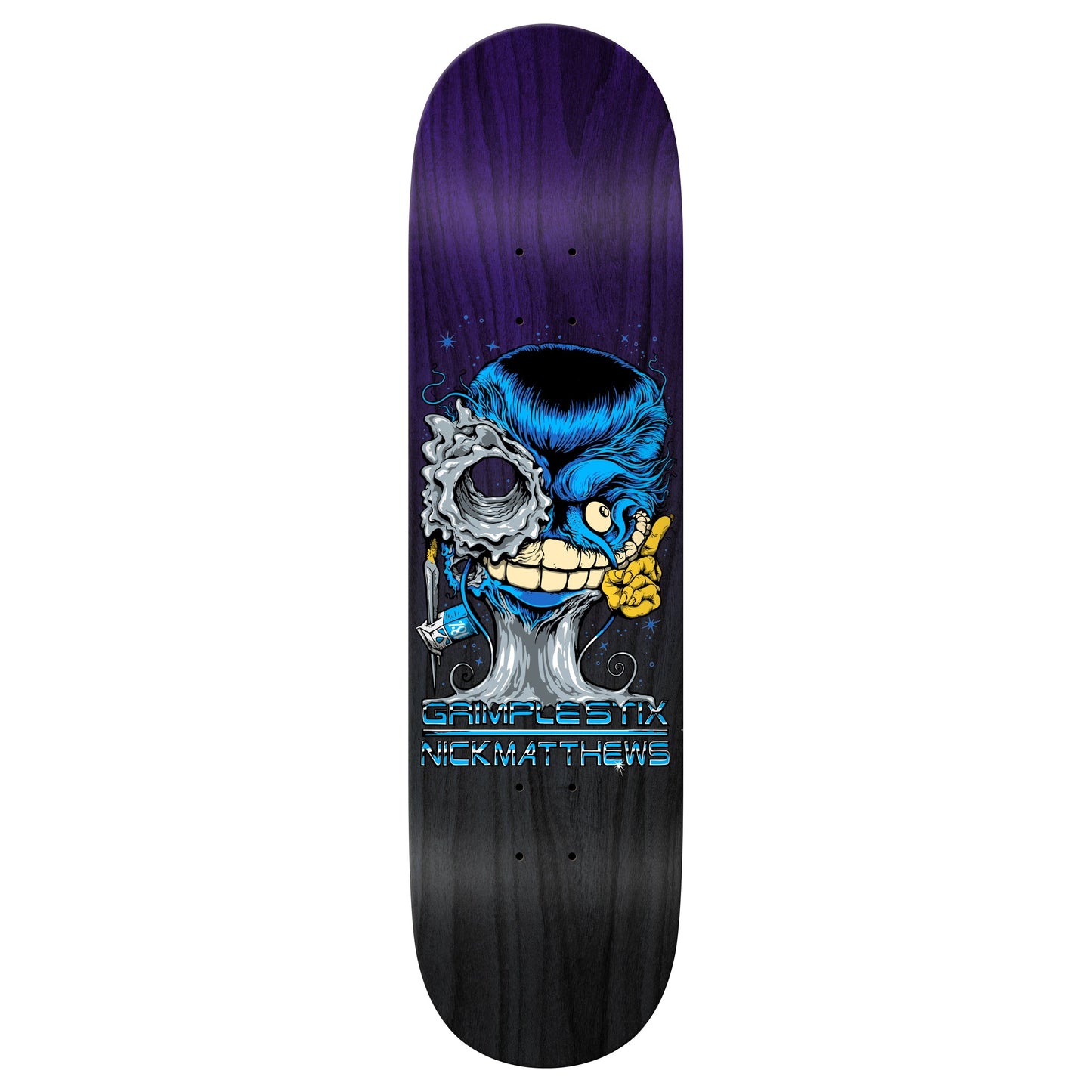 Anti Hero Skateboard Deck Matthews Grimlestix Grimplenator 8.5" x 31.85"