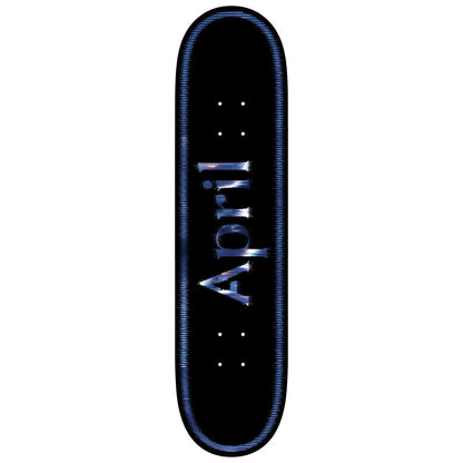 April Skateboard Deck Twin Og Logo Fractured 8.5" x 32.25"