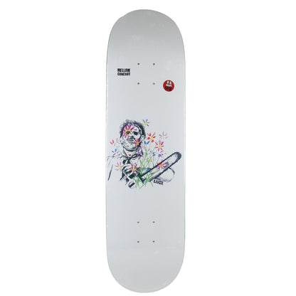 Baker Skateboard Deck Casper Brooker Texas Flowers White 8.5" x 32"