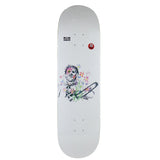 Baker Skateboard Deck Casper Brooker Texas Flowers White 8.5" x 32"