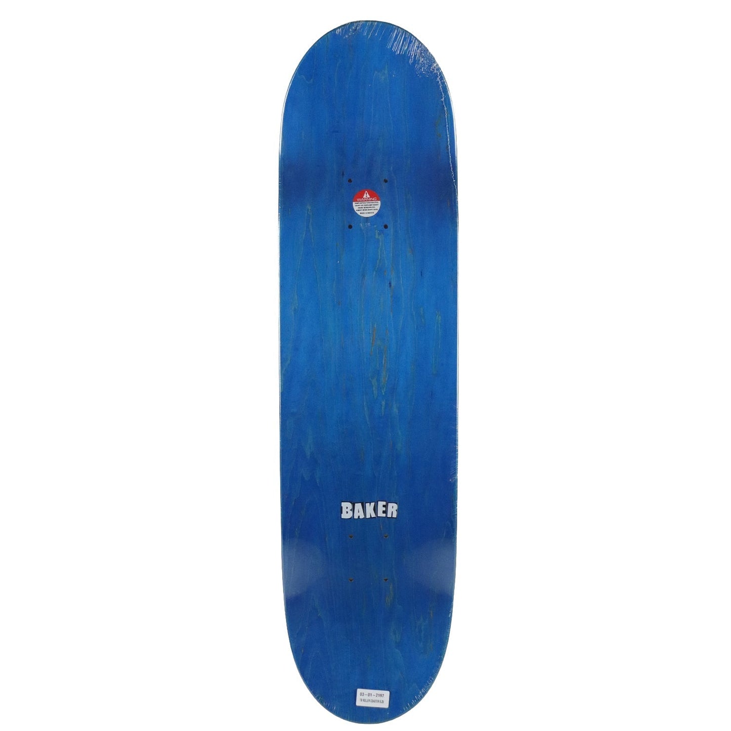 Baker Skateboard Deck Theotis Beasley Roller Coaster Blue 8.25" x 31.875"