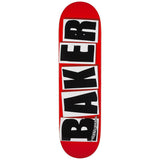 Baker Deck Brand Logo Red/Black 8.47"