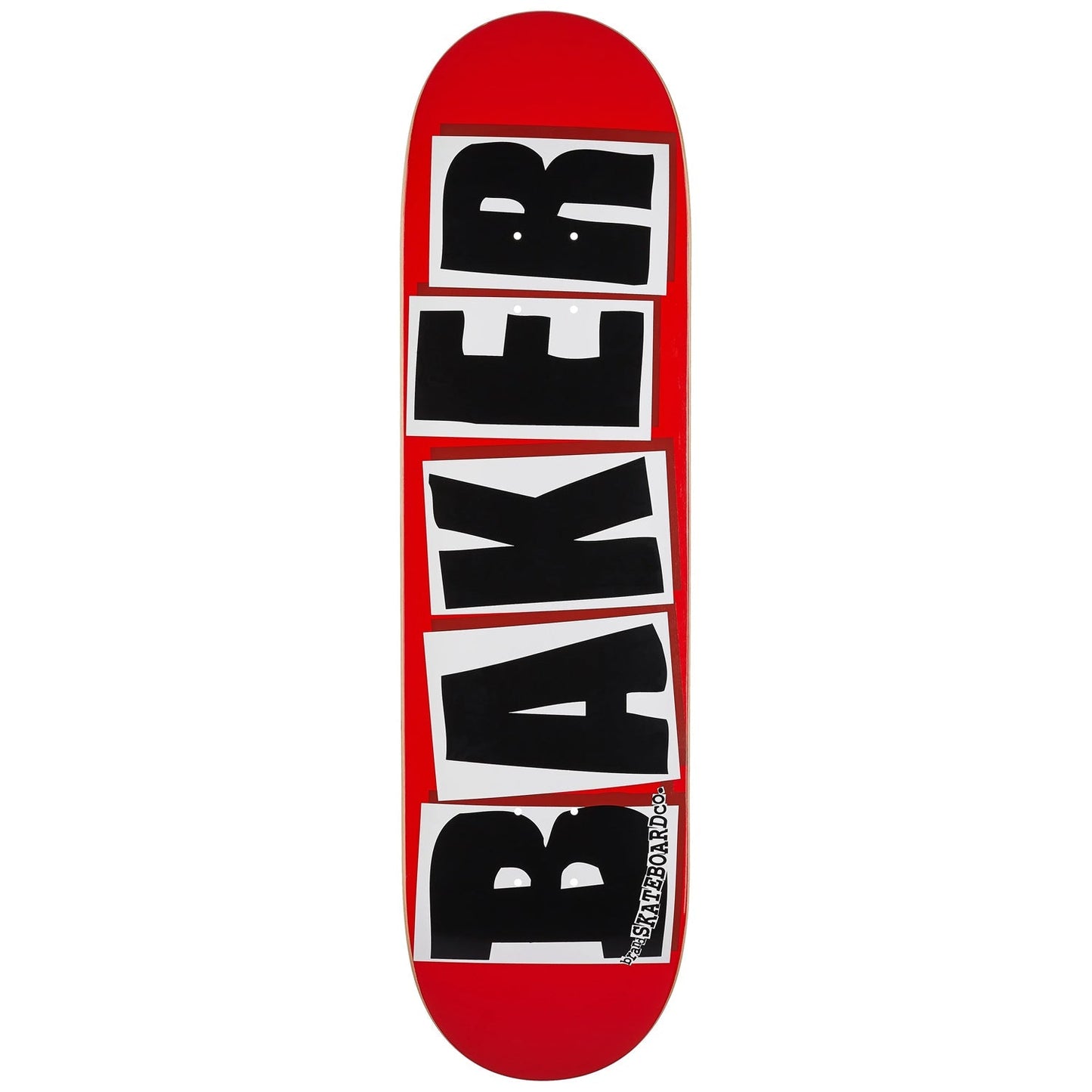 Baker Deck Brand Logo Red/Black 8.3875"