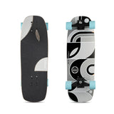 Loaded Ballona Orca Longboard Complete - Fat Free 77a Blue