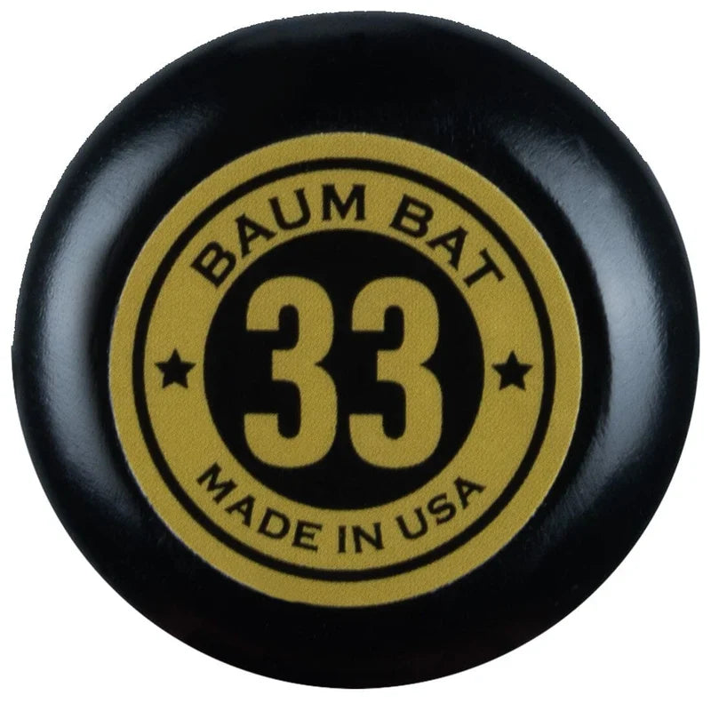 BAUM BAT MAPLE GOLD FLARED HANDLE