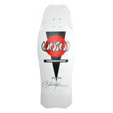 Hosoi O.G. Hammerhead Signed Skateboard Deck - 10.5″ White