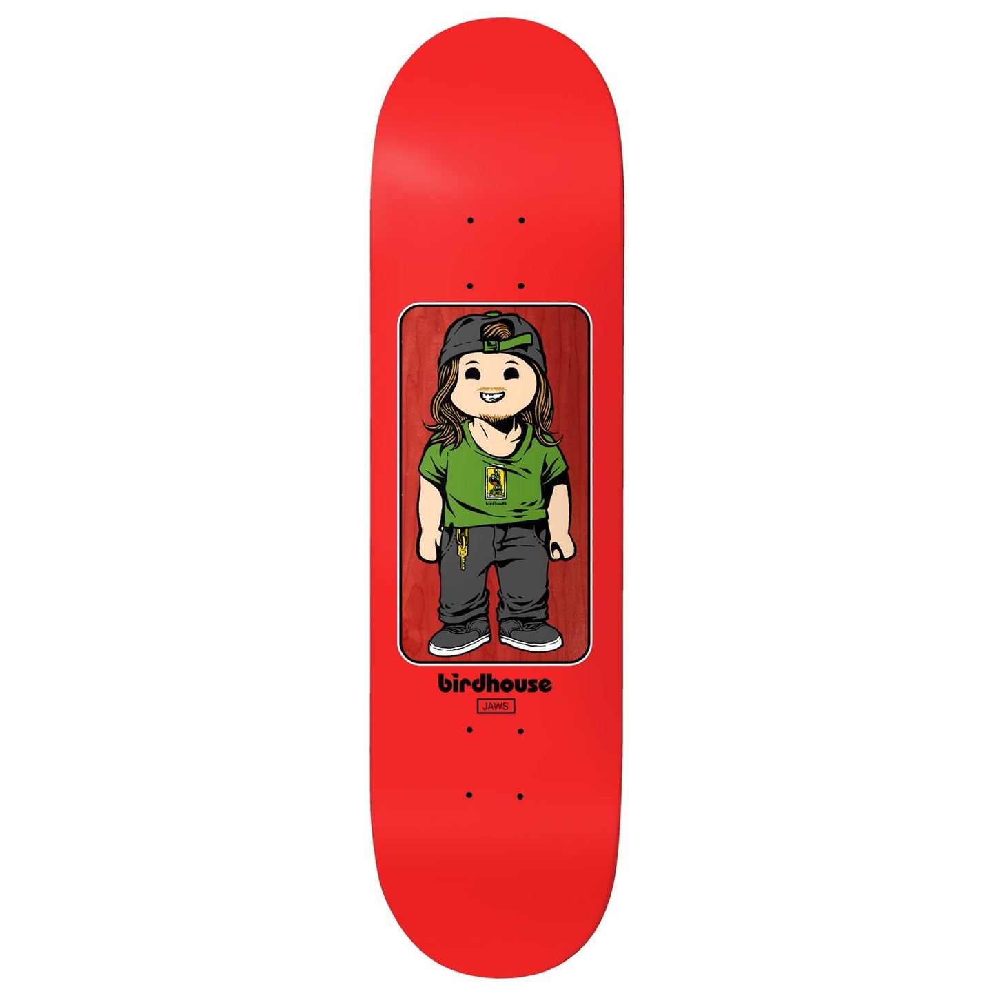 Birdhouse Skateboard Deck Jaws Toy Box 8.475" x 31.75"