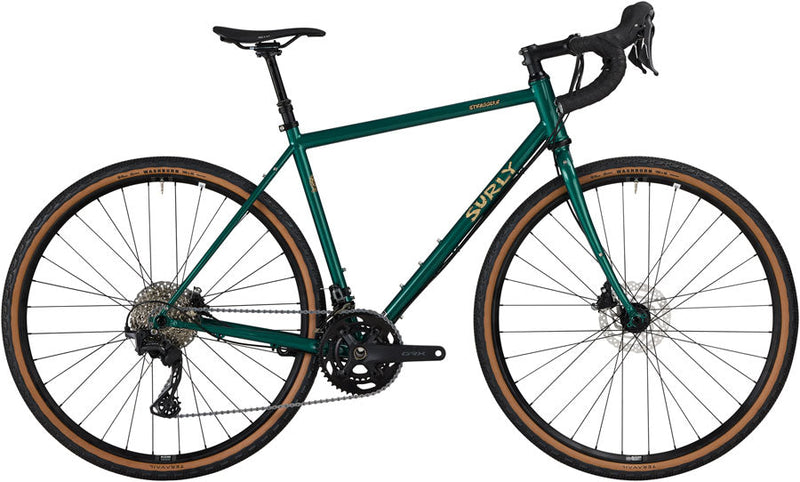 Surly Straggler Bike - 700c Steel GRX 610 2x12 Subtropic Algae 56cm
