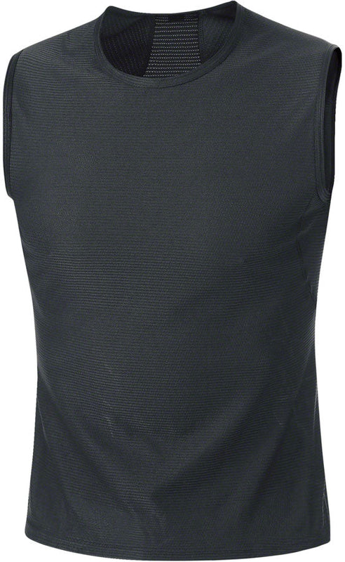 Gorewear M Base Layer Sleeveless Shirt - Black Men's Small/Medium