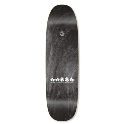 Black Label Skateboard Deck Omar Hassan Never Stop Shof Edition Black Widow Red 9.25" x 32.25"