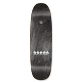 Black Label Skateboard Deck Omar Hassan Never Stop Shof Edition Black Widow Red 9.25" x 32.25"