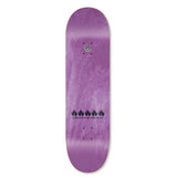 Black Label Skateboard Deck Omar Hassan Never Stop Shof Edition Blue 8.25" x 32.12"