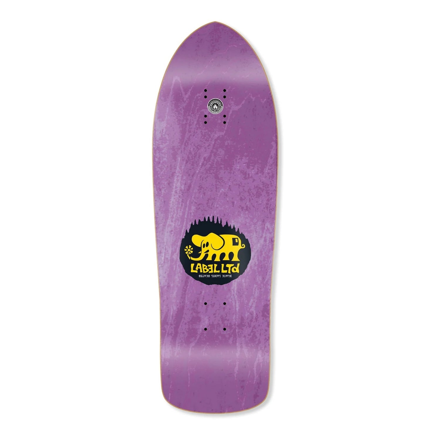 Black Label Skateboard Deck Riky Barnes Biodegradable Assorted 10.25" x 31"