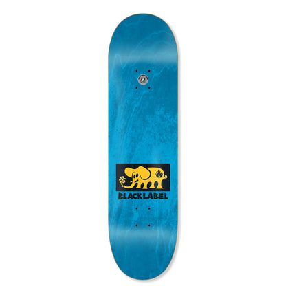Black Label Skateboard Deck Elephant Block Yellow Assorted 8.25" x 32.12"