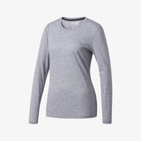 adidas Women's Ultimate Long Sleeve Training Tee - Grey Heather