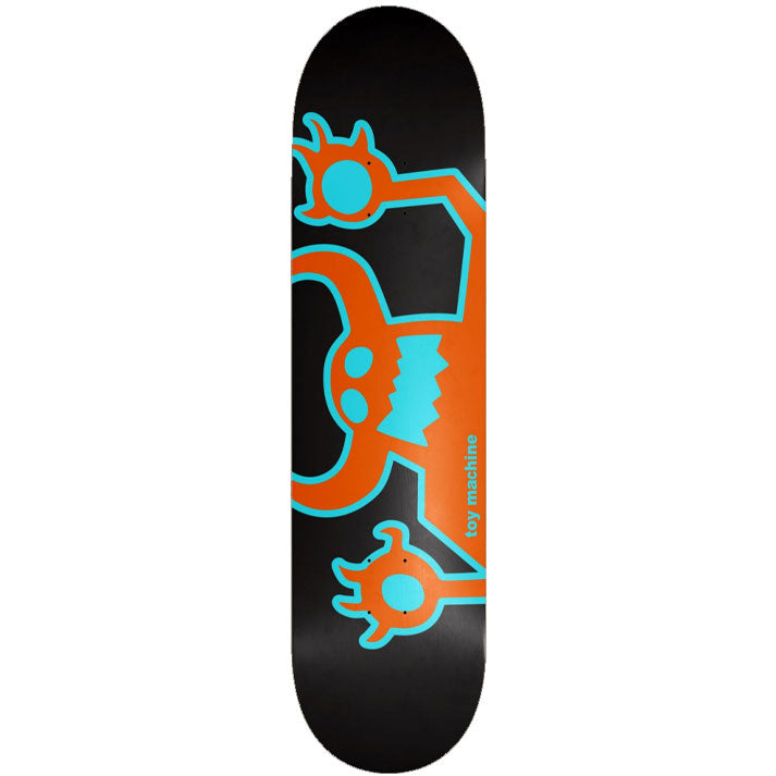 Toy Machine Skateboard Deck Original Monster Black/Orange 8.25" x 31.75"