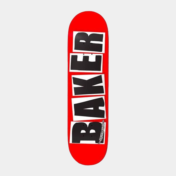 Baker Skateboards Brand Logo Black Deck 8.38"