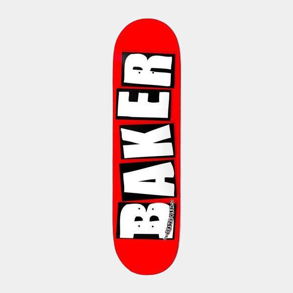 Baker Skateboards Brand Logo White Deck 8.125"