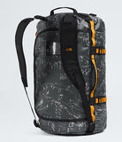 The North Face - Base Camp Duffel S - Anthracite Grey Conrad Topo Print/Summit Gold